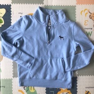 PINK Victoria’s  Secret lounge quarter zip size S